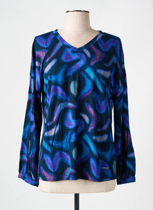 T-shirt bleu AGATHE & LOUISE pour femme