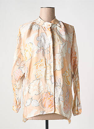 Chemisier coupe fluide manches longues rose CKS femme