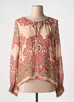 Blouse manches longues manches longues beige CREAM femme