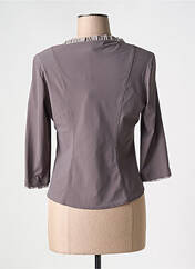 Blouse gris E-BRYDE pour femme seconde vue