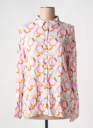 Chemisier rose MILANO pour femme