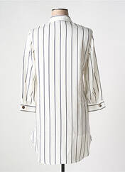 Robe courte blanc JUST WHITE pour femme seconde vue