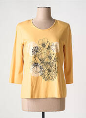 T-shirt jaune EUGEN KLEIN pour femme seconde vue