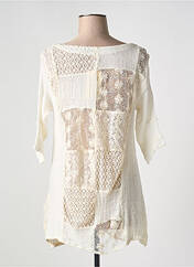 Tunique manches longues blanc MARILU pour femme seconde vue