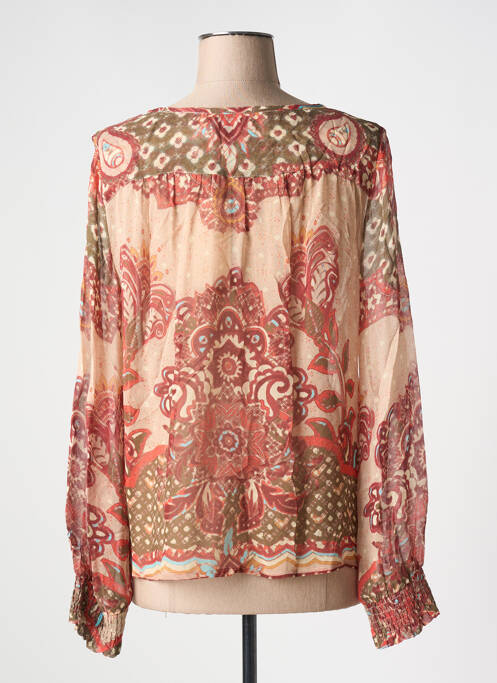 Blouse manches longues manches longues beige CREAM femme