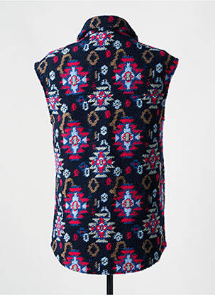 Veste casual coupe droite bleu C'EST BEAU LA VIE femme