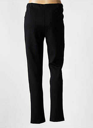 Pantalon slim taille élastique noir GRIFFON femme