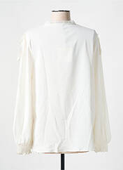 Blouse blanc GOLDEN LIVE pour femme seconde vue