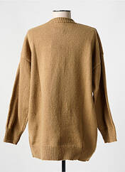 Gilet manches longues beige CHRISTY pour femme seconde vue