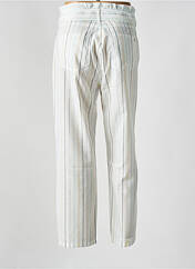 Pantalon droit blanc FREEMAN T.PORTER pour femme seconde vue