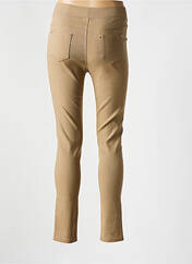 Pantalon slim beige CHRISTY pour femme seconde vue