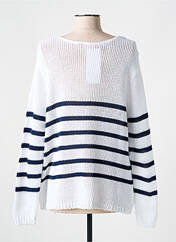 Pull blanc GRIFFON pour femme seconde vue