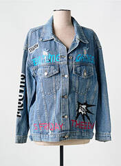 Veste casual bleu GOLDEN LIVE pour femme seconde vue