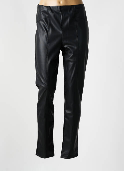 Pantalon slim taille élastique noir GRIFFON femme