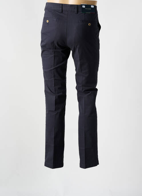Pantalon chino bleu SAN SIRO pour homme