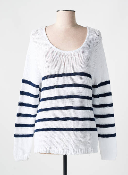 Pull blanc GRIFFON pour femme