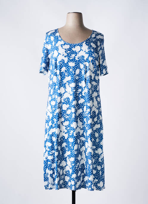 Robe longue bleu GRIFFON pour femme