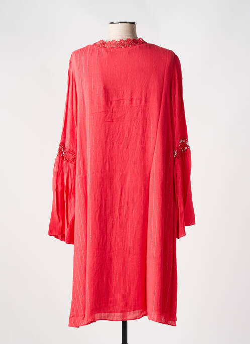 Robe mi-longue rouge FREEMAN T.PORTER pour femme