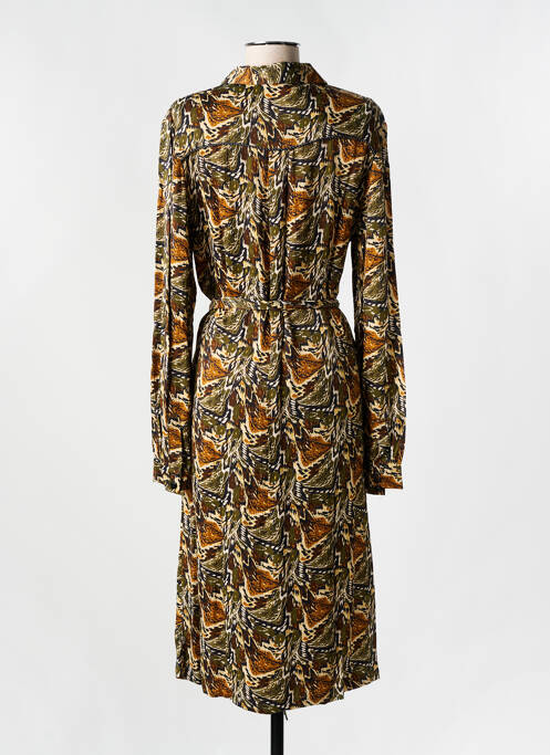 Robe mi-longue vert FREEMAN T.PORTER pour femme