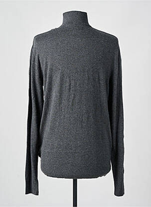 Pull stretch manches longues gris JACK & JONES homme