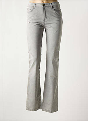 Jeans bootcut taille haute taille haute gris VOTRE NOM femme