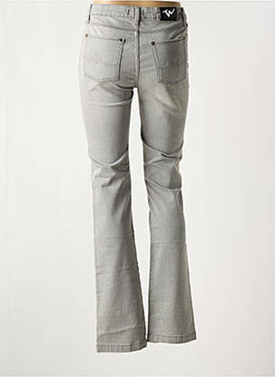 Jeans bootcut taille haute taille haute gris VOTRE NOM femme