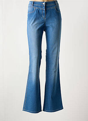 Jean coupe flare stretch taille normale bleu STEILMANN femme