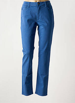 Jeans coupe slim stretch taille normale bleu TRUSSARDI JEANS femme