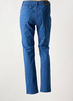 Jeans coupe slim stretch taille normale bleu TRUSSARDI JEANS femme
