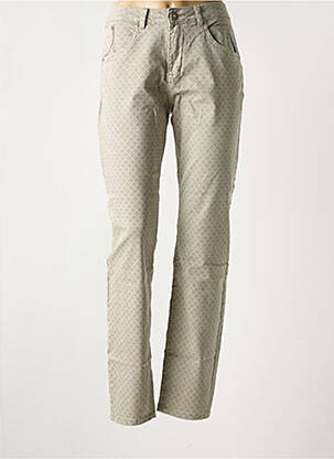 Jeans coupe slim taille normale taille normale gris CREAM femme