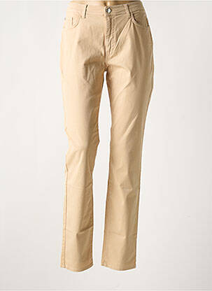 Jeans coupe slim taille normale taille normale beige TRUSSARDI JEANS femme