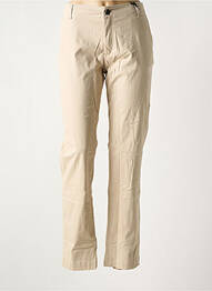 Pantalon chino tissage popeline taille normale beige LE PETIT BAIGNEUR femme