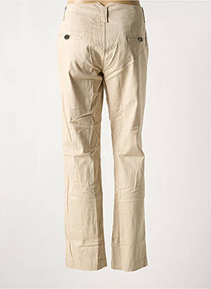 Pantalon chino tissage popeline taille normale beige LE PETIT BAIGNEUR femme
