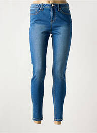 Jeans skinny taille normale taille normale bleu MORGAN femme