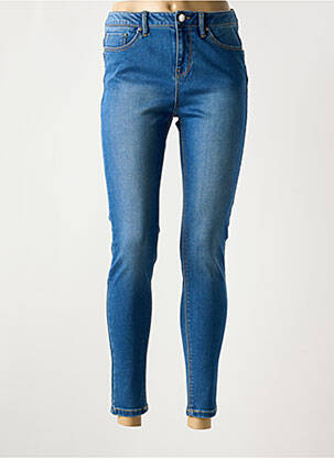 Jeans skinny taille normale taille normale bleu MORGAN femme