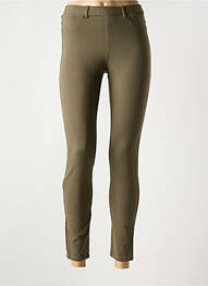 Jegging tissage jersey taille normale vert VOTRE NOM femme