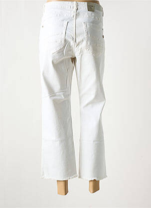 Jeans coupe droite stretch taille normale beige CREAM femme