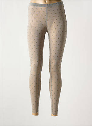 Legging taille haute taille haute gris MYRINE & ME femme