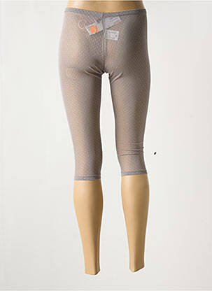 Legging stretch taille normale gris E-BRYDE femme