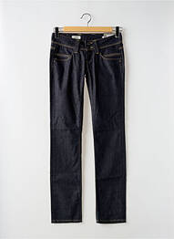 Jeans coupe droite stretch taille basse bleu PEPE JEANS femme