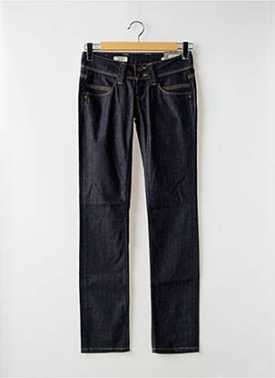 Jeans coupe droite taille basse taille basse bleu PEPE JEANS femme