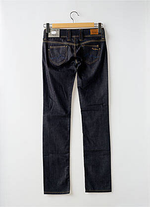 Jeans coupe droite stretch taille basse bleu PEPE JEANS femme