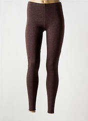 Legging marron MYRINE & ME pour femme seconde vue