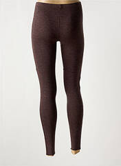 Legging marron MYRINE & ME pour femme seconde vue