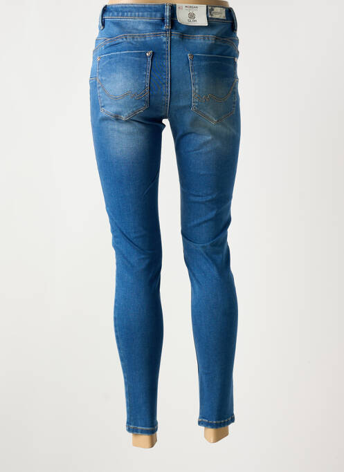 Jeans skinny taille normale taille normale bleu MORGAN femme