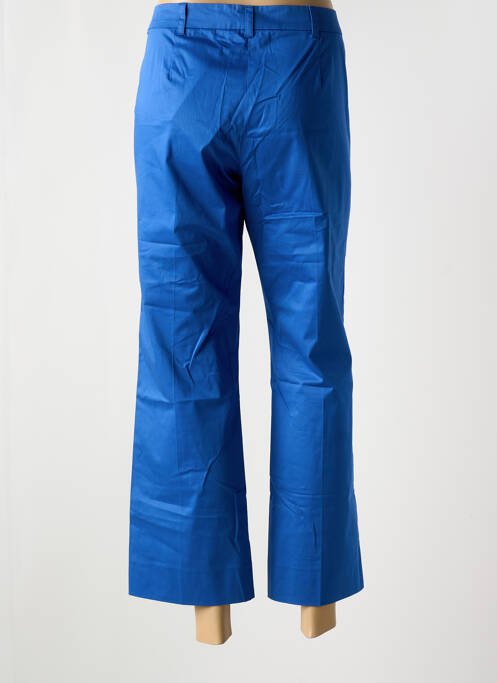 Pantalon 7/8 tissage popeline taille normale bleu PENNYBLACK femme