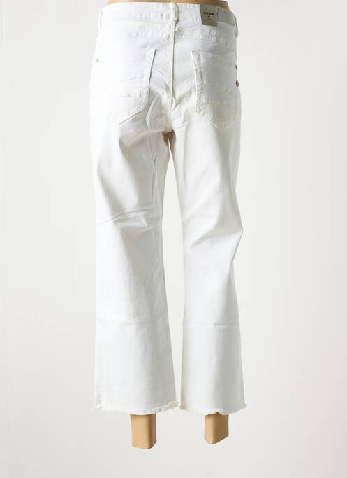 Jeans coupe droite stretch taille normale beige CREAM femme
