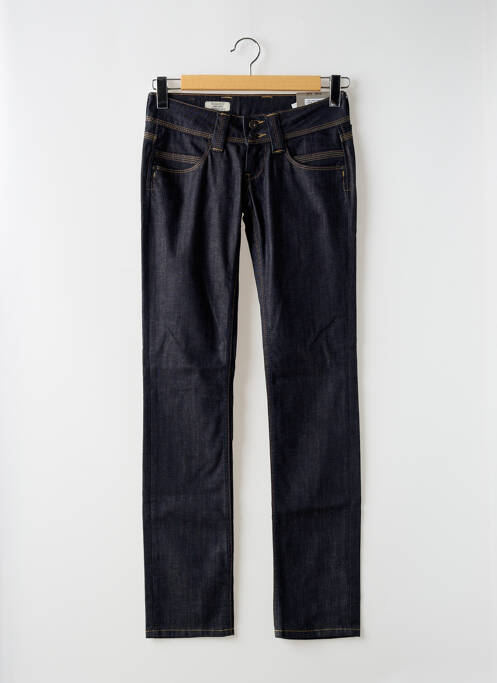 Jeans coupe droite bleu PEPE JEANS pour femme
