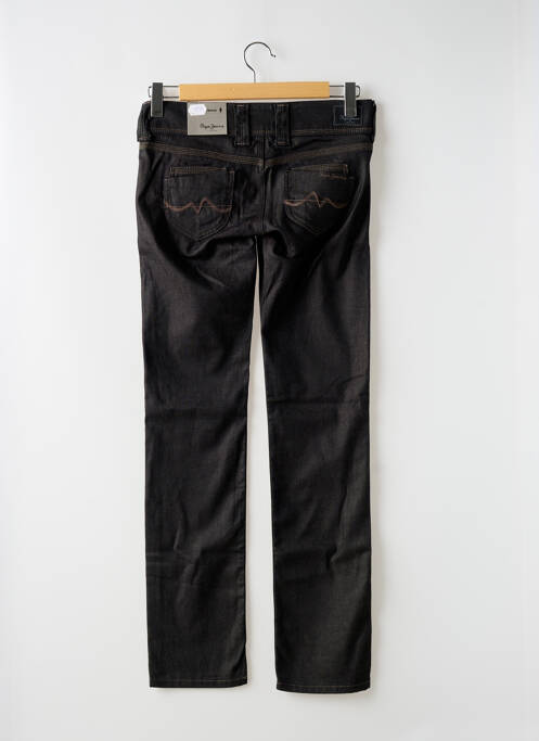 Jeans coupe droite noir PEPE JEANS femme
