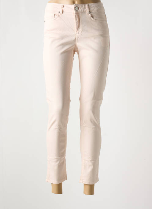 Jeans coupe droite rose MORGAN pour femme